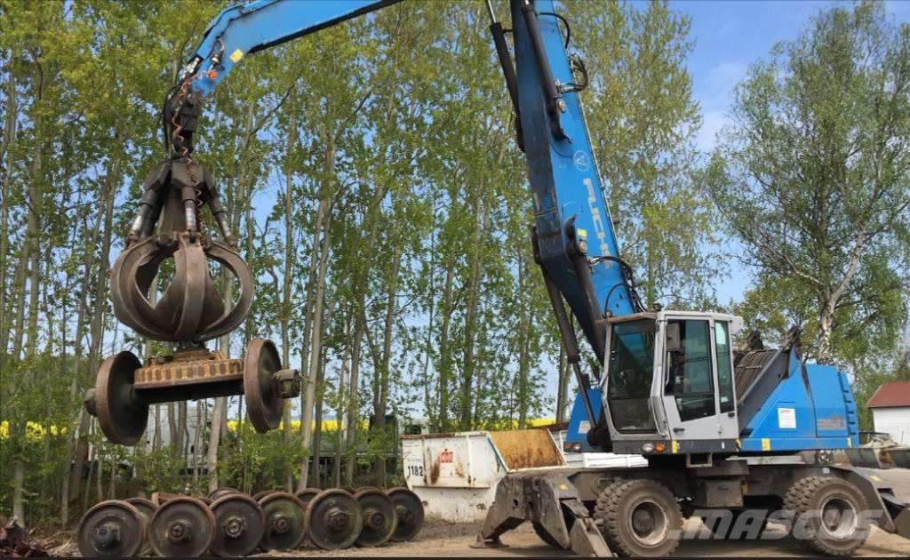 TEREX FUCHS MHL 350 FQC - stroje pro manipulaci s odpadem