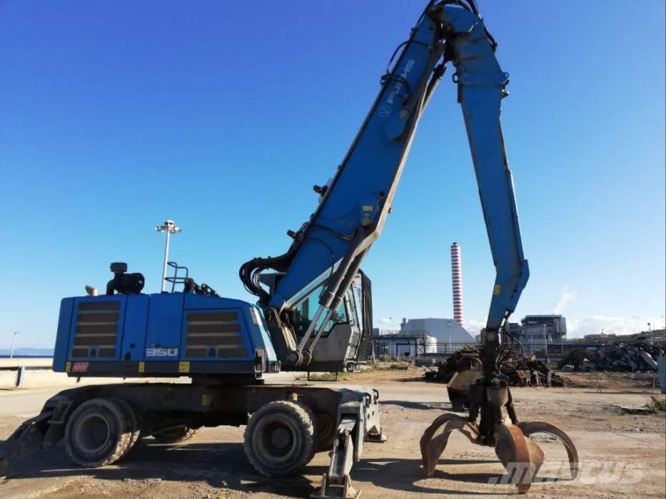 TEREX FUCHS MHL 350 FQC - stroje pro manipulaci s odpadem